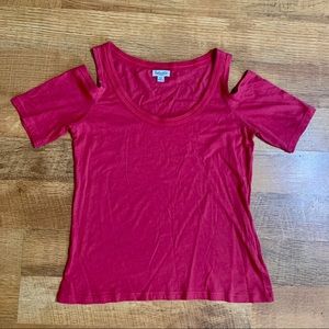 Splendid Cold Shoulder Top